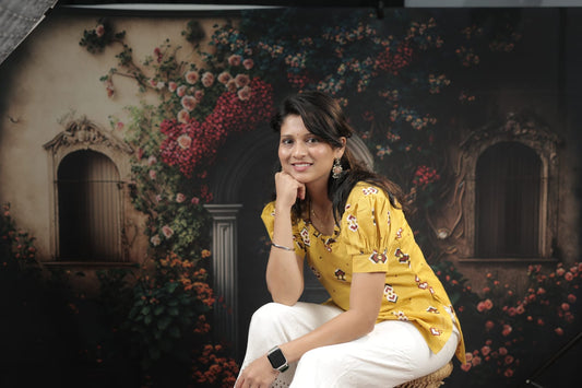 Radiant Ray Short Sleeve Kurti