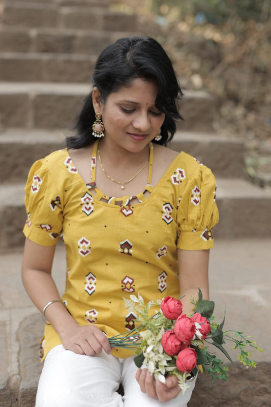 Radiant Ray Short Sleeve Kurti